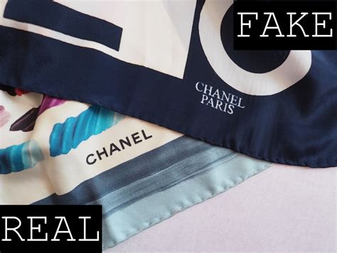 chanel scarf fake|how to tell chanel authenticity.